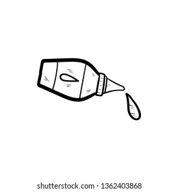 eye drops icon doodle