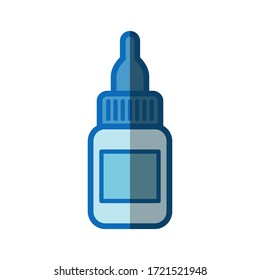 eye drops icon vector template