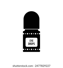 eye drops icon vector template illustration logo design