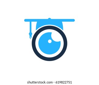Eye Education Icon Logo Design Element