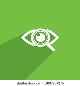 eye exam icon, Medical icon vector
