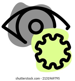 Eye exposure for novel coronavirus causing the infection