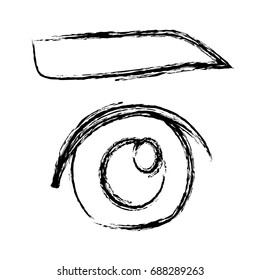 eye and eyebrow icon