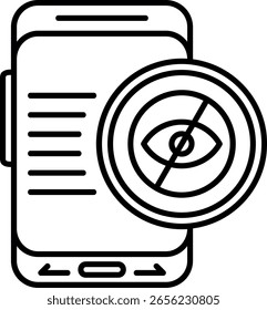 Eye Filled Style Icon Design