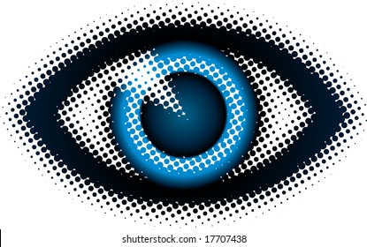 eye (from dots design series)