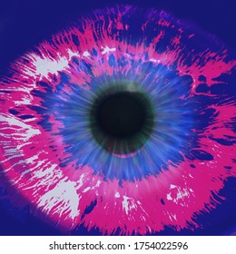 Eye of the galaxy, fantasy concept