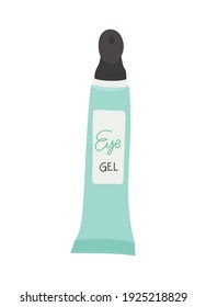 eye gel on a white background vector illustration design