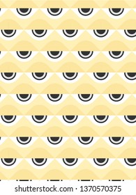 eye geometric pattern vector background