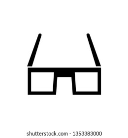 Eye glass icon. Optic store sign