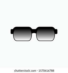 Eye Glass Icon. Sunglasses Symbol for Design, Presentation, Website or Apps Elements - Vector.