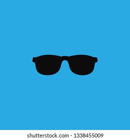 eye glass icon vector
