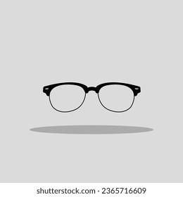 Eye glass icon vector image