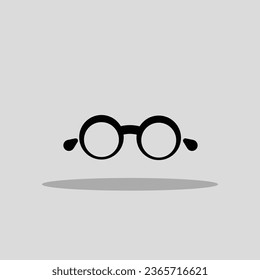 Eye glass icon vector image