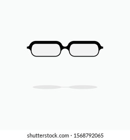 Eye Glass Icon - Vector, Sign and Symbol for Design, Presentation, Website or Apps Elements.  
