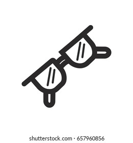 eye glass logo icon