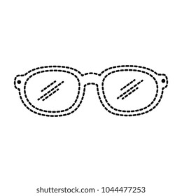 eye glasses accessory icon