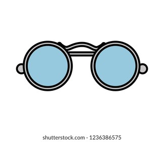 eye glasses accessory icon