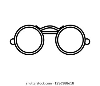 eye glasses accessory icon