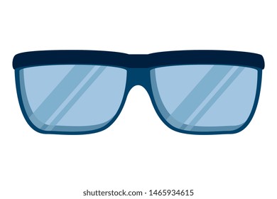 eye glasses accessory isolated icon