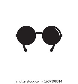 eye glasses icon logo vector