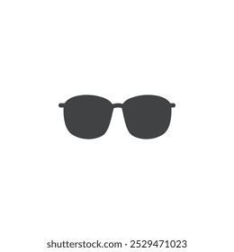 Eye Glasses icon simple vector symbol