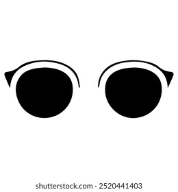 Eye Glasses Icon. Sun glasses.