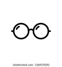 Eye Glasses Icon Vector