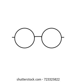 eye glasses icon- vector illustration