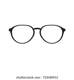 eye glasses icon- vector illustration
