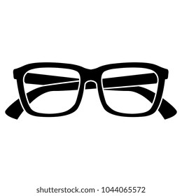 eye glasses isolated icon