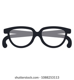 eye glasses isolated icon