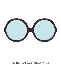 eye glasses isolated icon