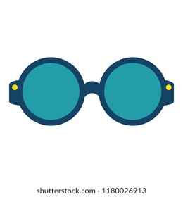 eye glasses isolated icon