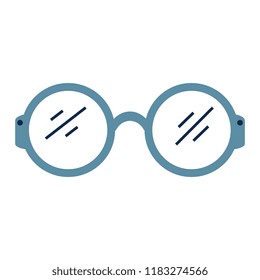 eye glasses isolated icon