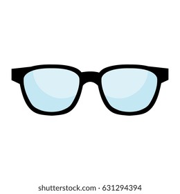 eye glasses isolated icon