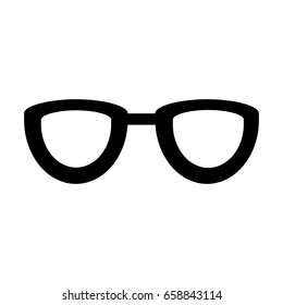 eye glasses isolated icon