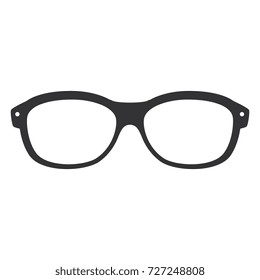 eye glasses isolated icon