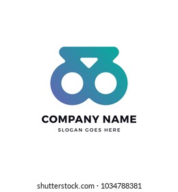 Eye glasses logo design