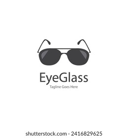 icono de diseño de logotipo de gafas ocultas