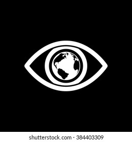 eye globe icon