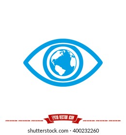 eye globe icon