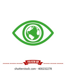 eye globe icon