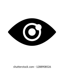 eye glyph icon