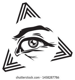 The eye of god in penrose