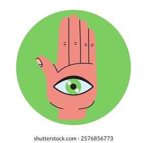 Eye greek hand doodle isolated concept. Vector design graphic illustration	