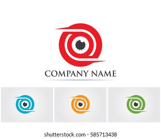 Eye health care logo