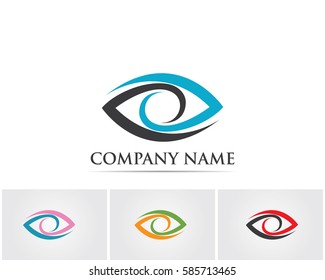 Eye health care logo