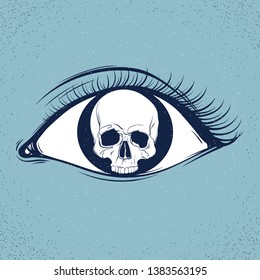 eye heart world dark illustration tattoo hate death art bone creative imagination line cool anger bones fashion trend dangerous black horror angry life Dark poisonous evil clipping world thought mind