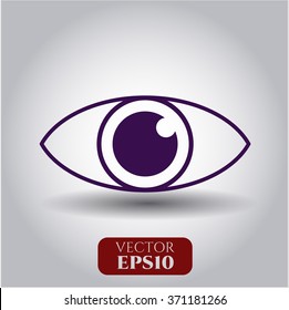 Icono de alta calidad ocular