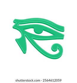 Eye of Horus, African Symbols Illustration